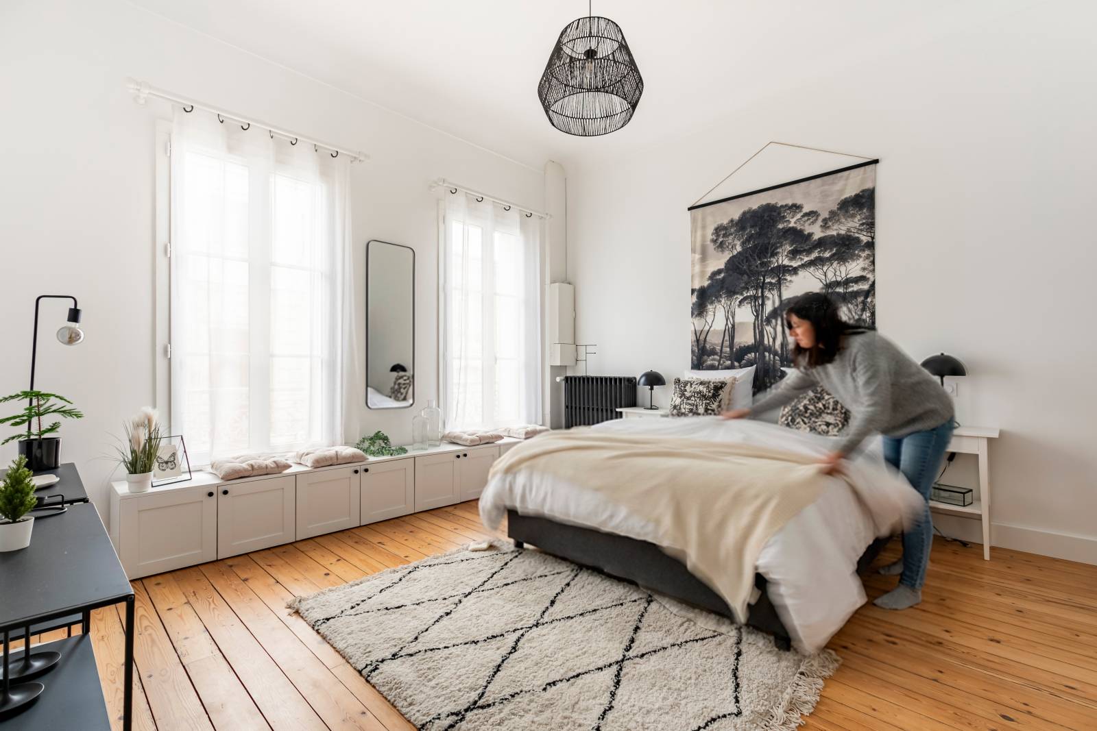 Home staging fonctionnel et esthétique à Bordeaux maison de ville