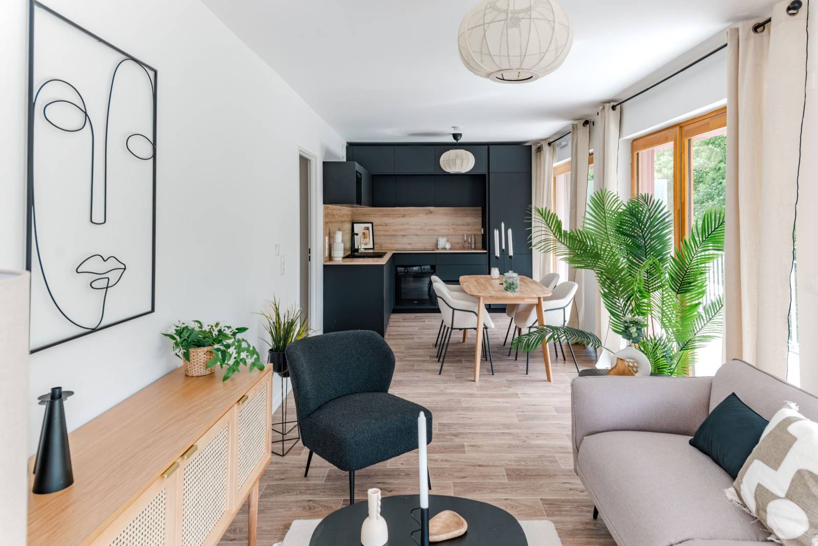 Projet immobilier T3 aménagé Saint Denis