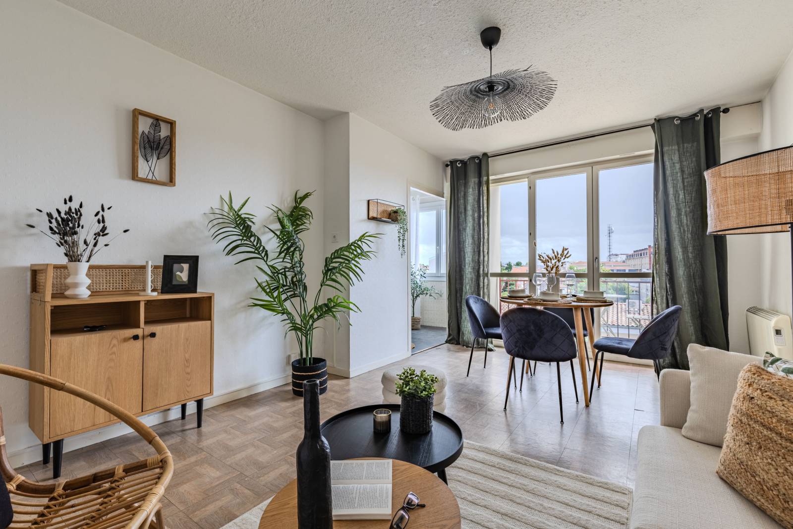 aménagement de logement avec décoration d’intérieur sur-mesure avec textile, éclairage et accessoires élégants pour transformer un bien vide en un espace de vie attractif Orléans (45000), Loiret