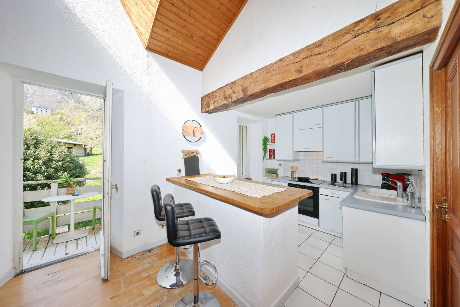 Aménagement décoratif chaleureux à Bivier