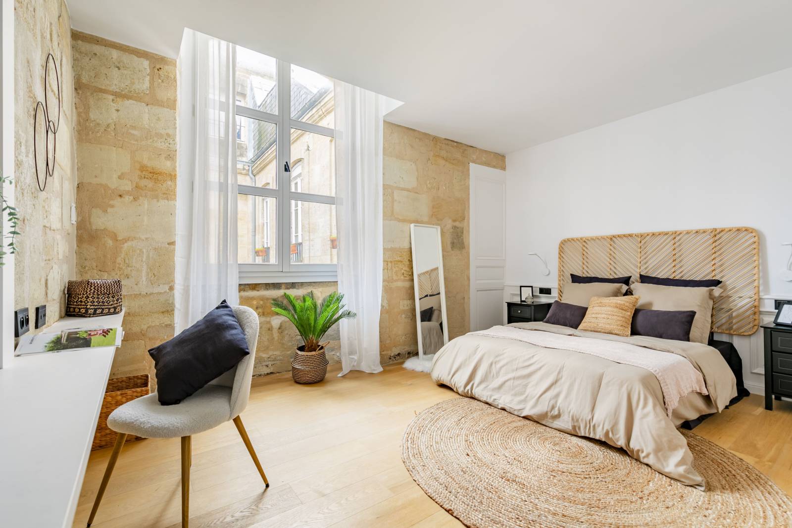 Home staging à Caudéran Bordeaux pour appartement de luxe à vendre