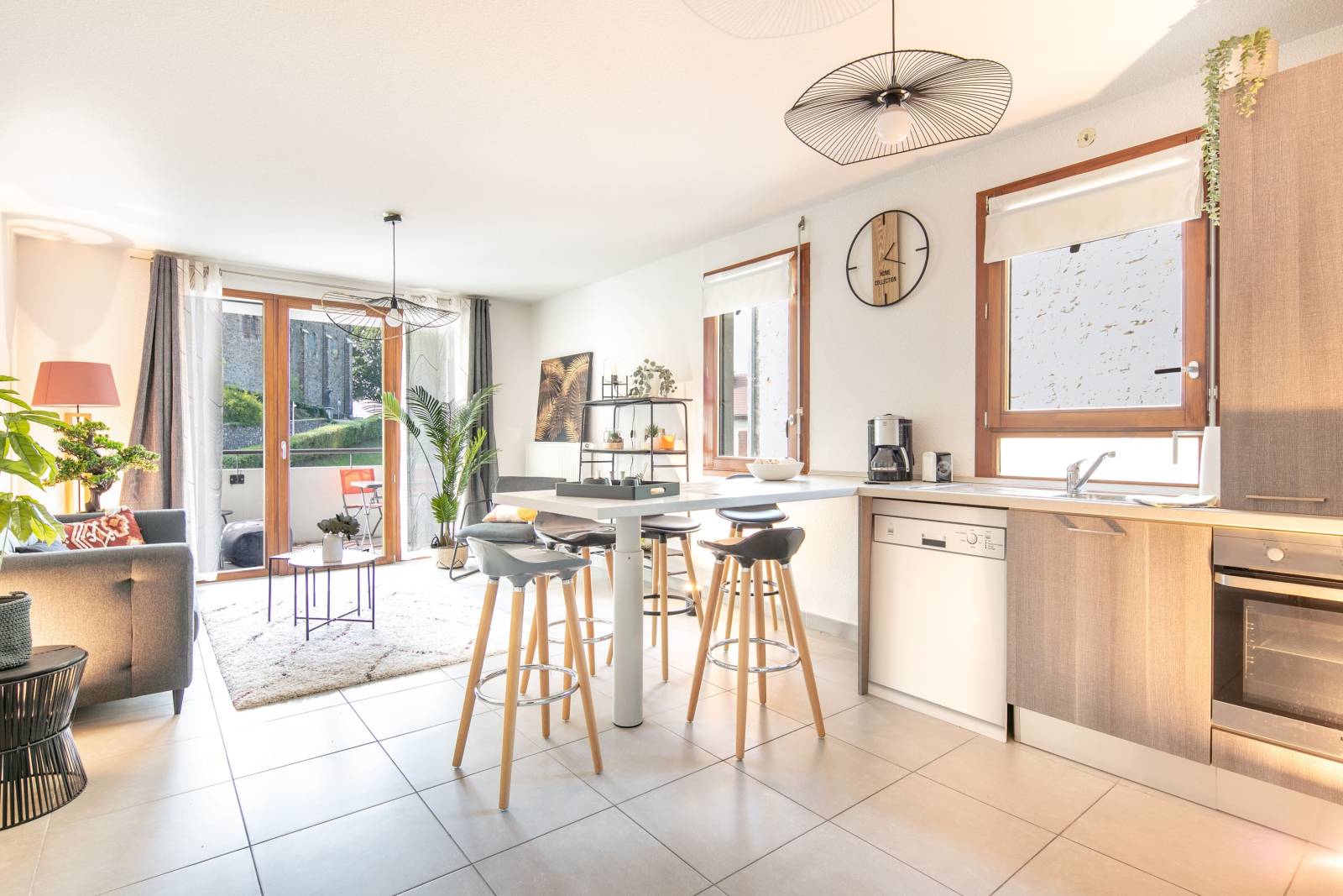 Mise en scène d’un appartement vide à Corenc