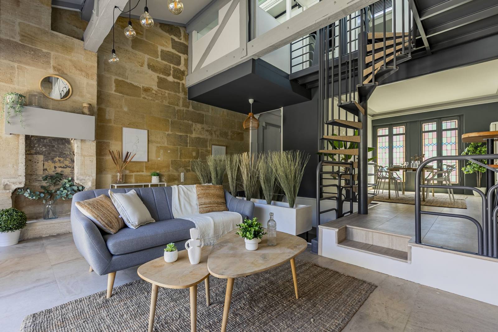 Home staging loft Bandol