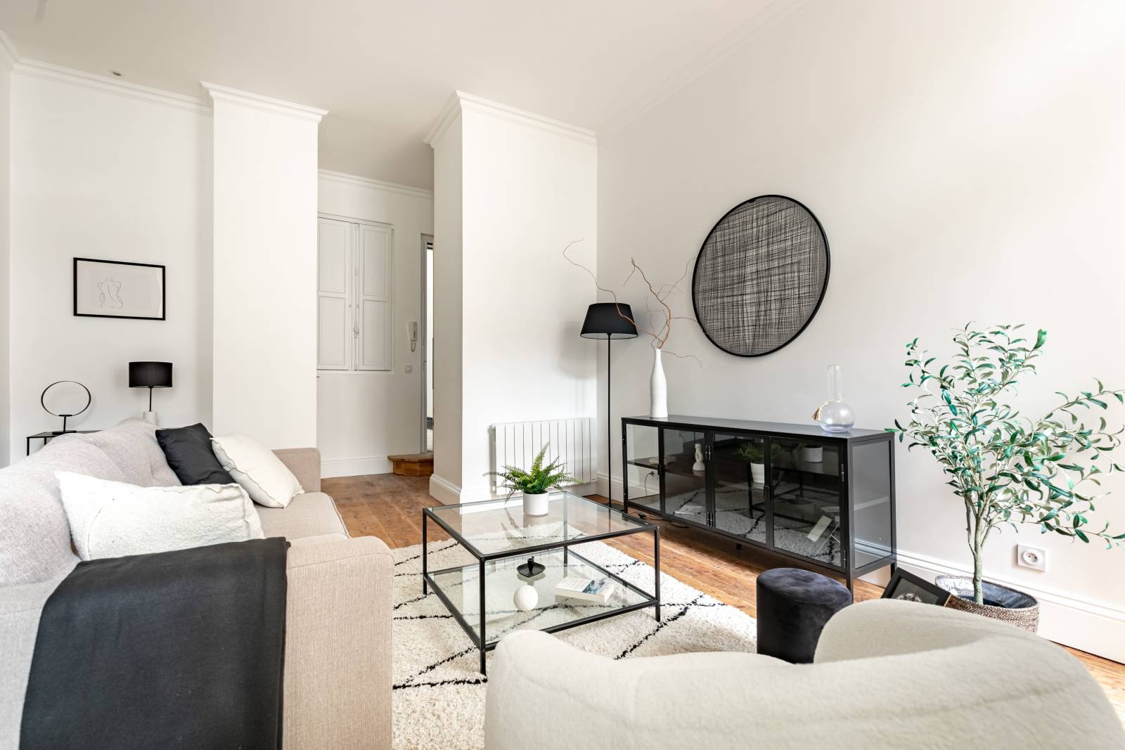 Mise en scène décoration claire et moderne Bordeaux