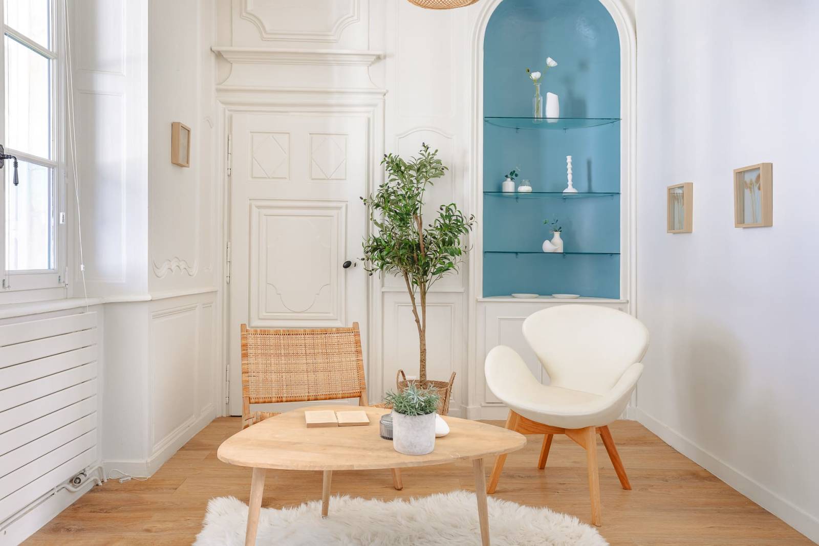 Ambiances et décoratives chaleureuses avec home staging à La Rochelle