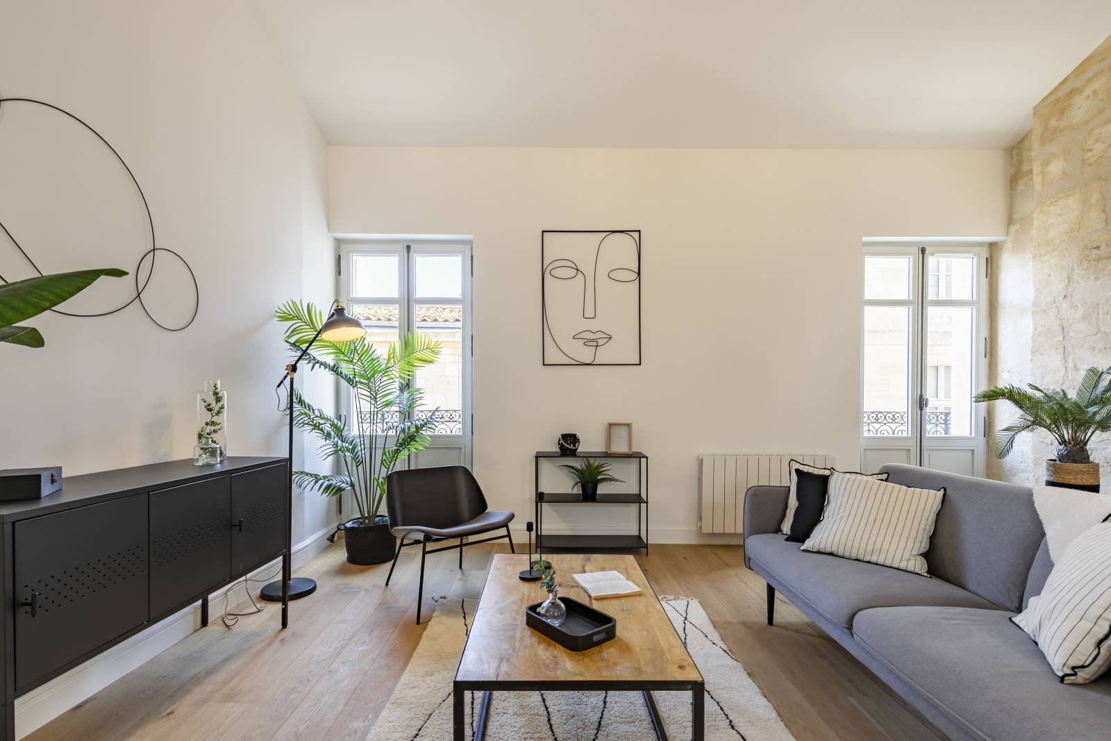 mise en scène style industriel