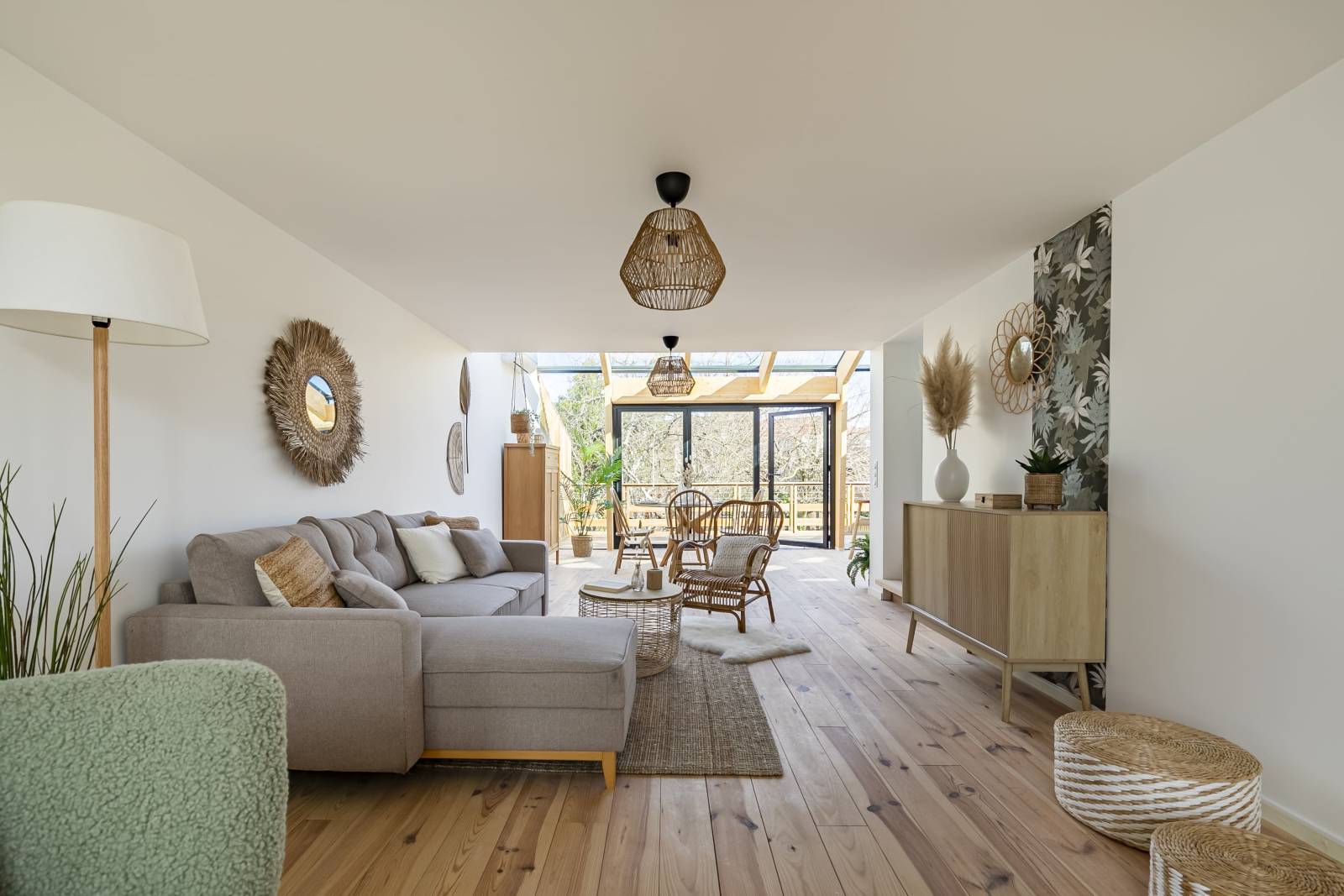 aménagement d’un rez de jardin