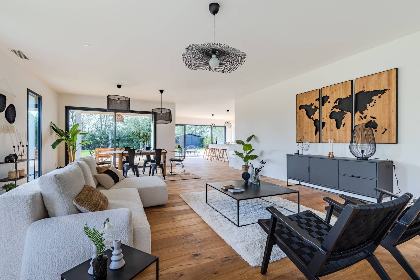 Home staging maison neuve Latresne