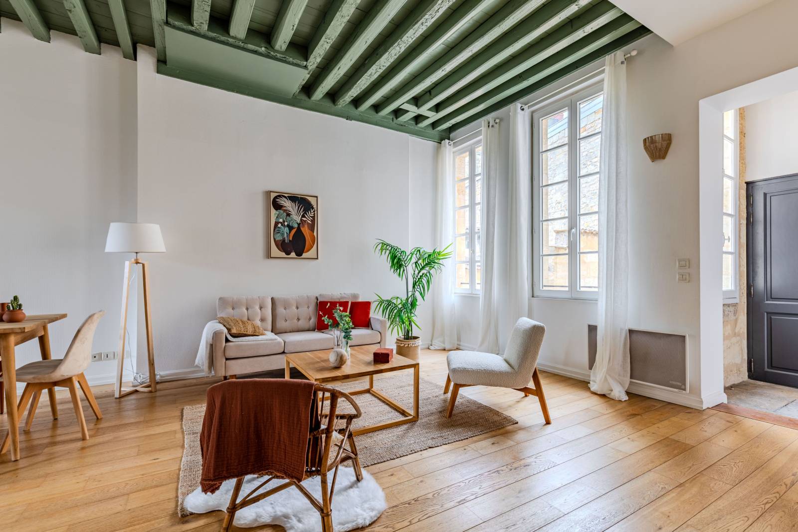 home staging chaleureux et naturel