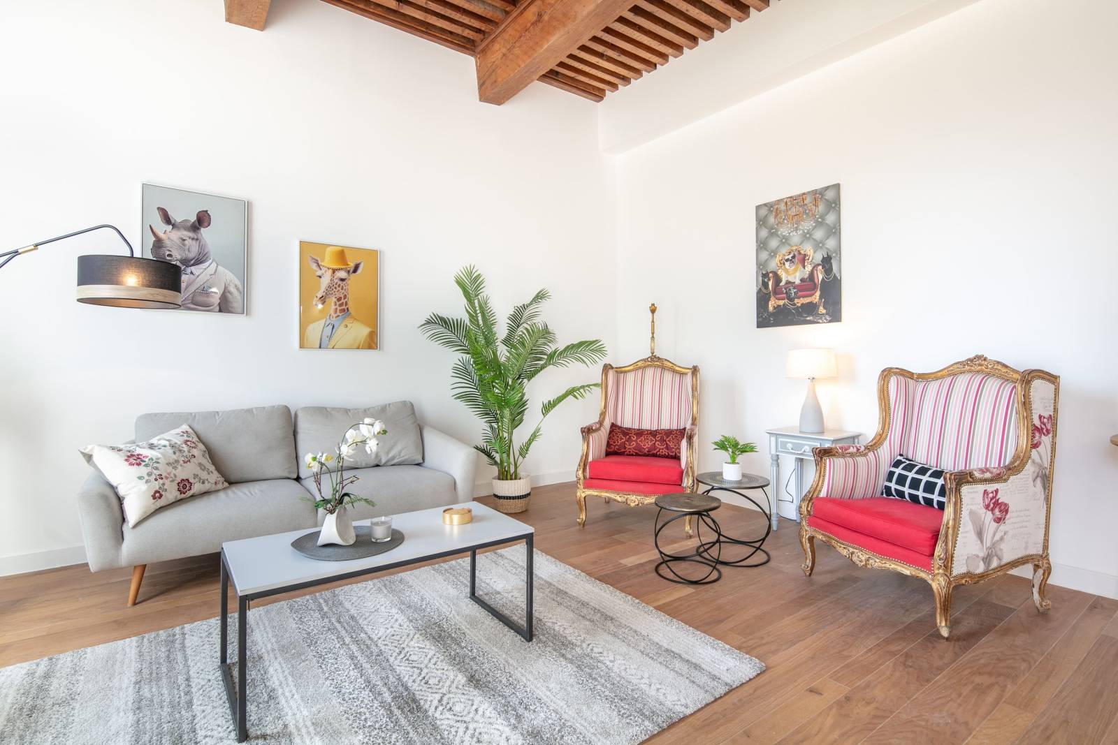 Home staging d'un duplex atypique rénové à Meylan pour valoriser les volumes et accélérer la vente