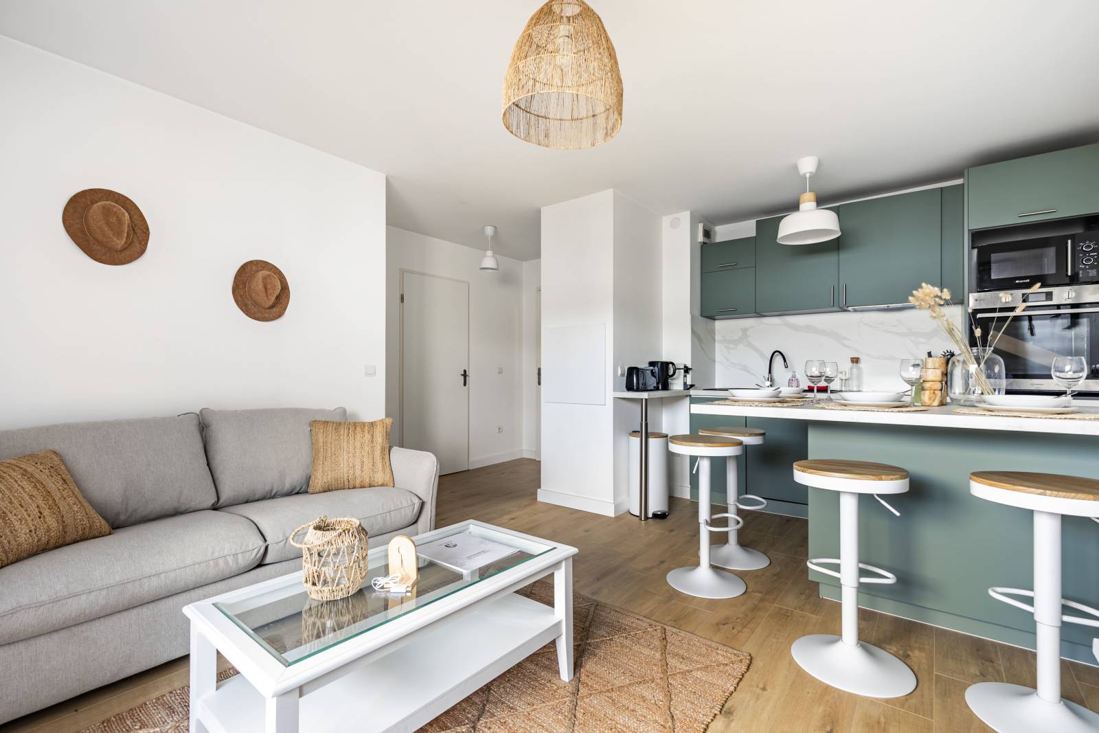 Appartement en location saisonnière pour jeunes parents à Mérignac