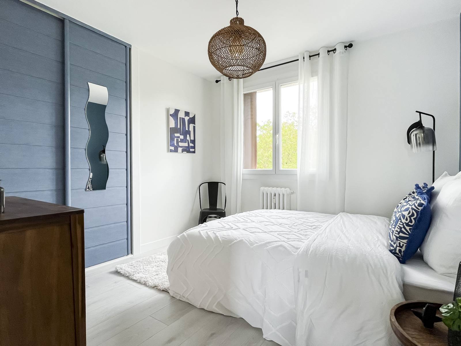 Location meublée au style rétro dans un appartement T4 à Annemasse