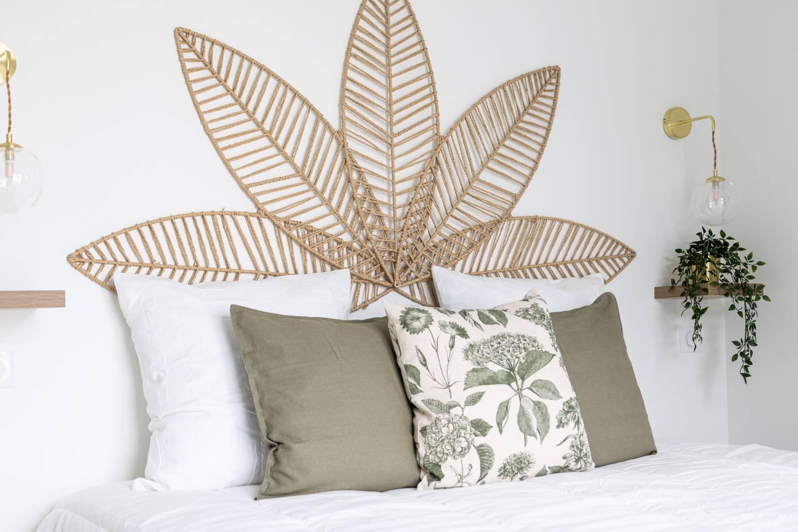 Décoration de chambre chaleureuse pour la location meublée