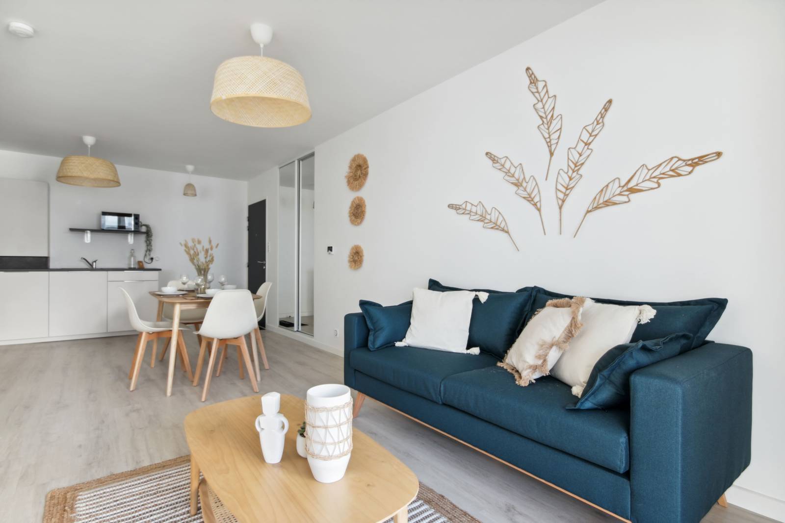 Appartement T2 meublé clé en main à Vannes