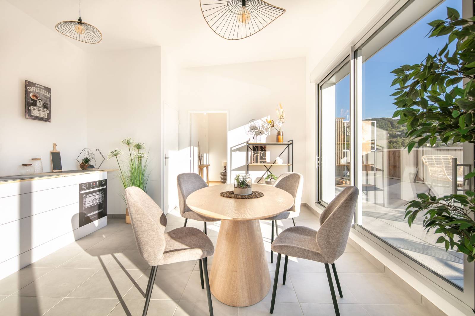 Aménagement appartement toit terrasse Chambéry