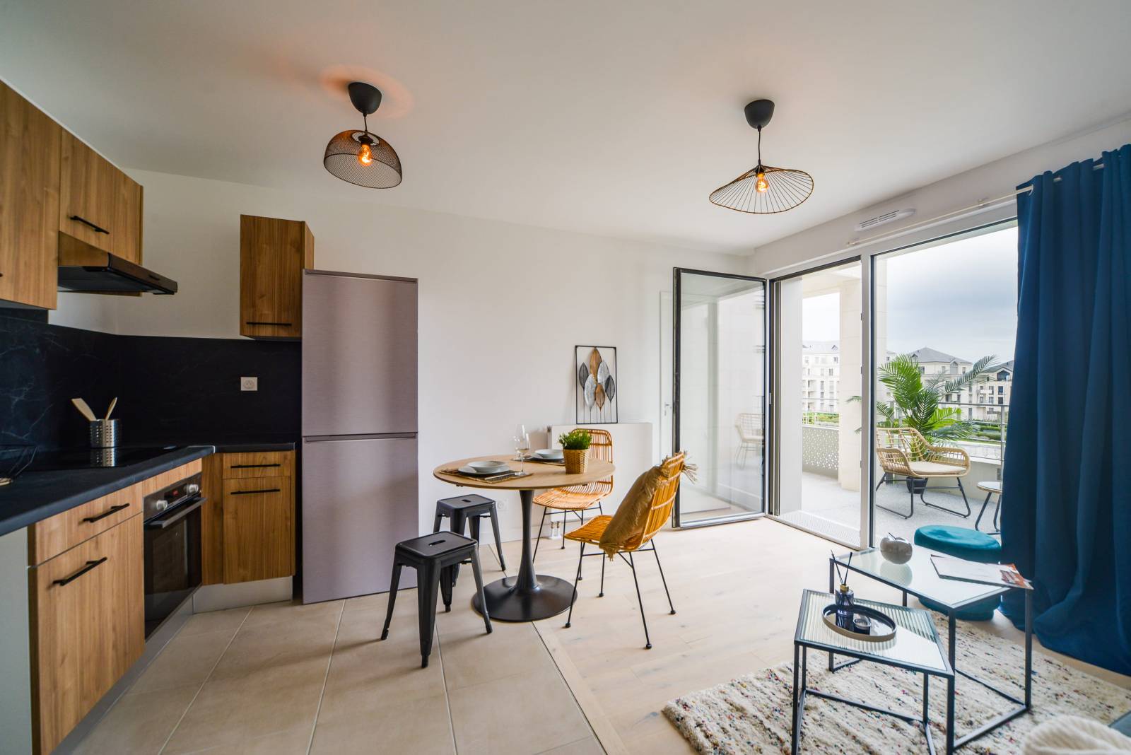 Aménagement d'un appartement témoin T3 pour la promotion immobilière à Saint-Cyr-sur-Loire
