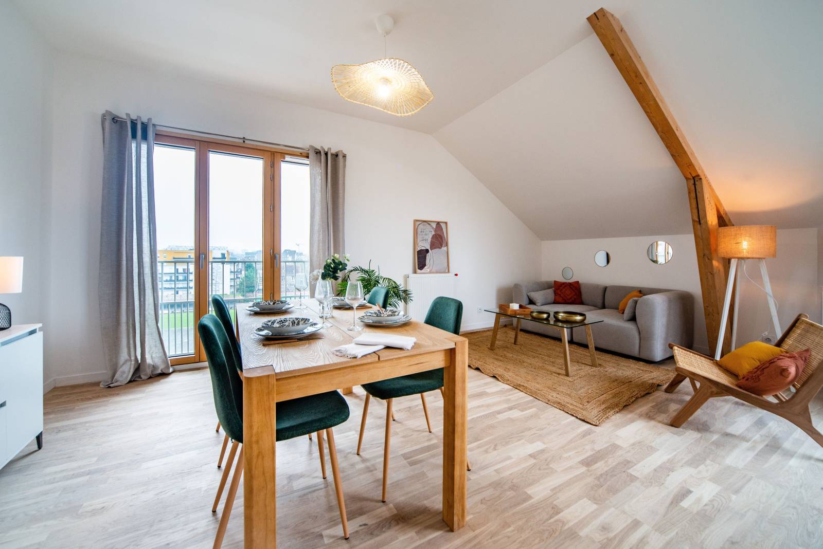 Création d’ambiance pour appartement témoin à Orléans
