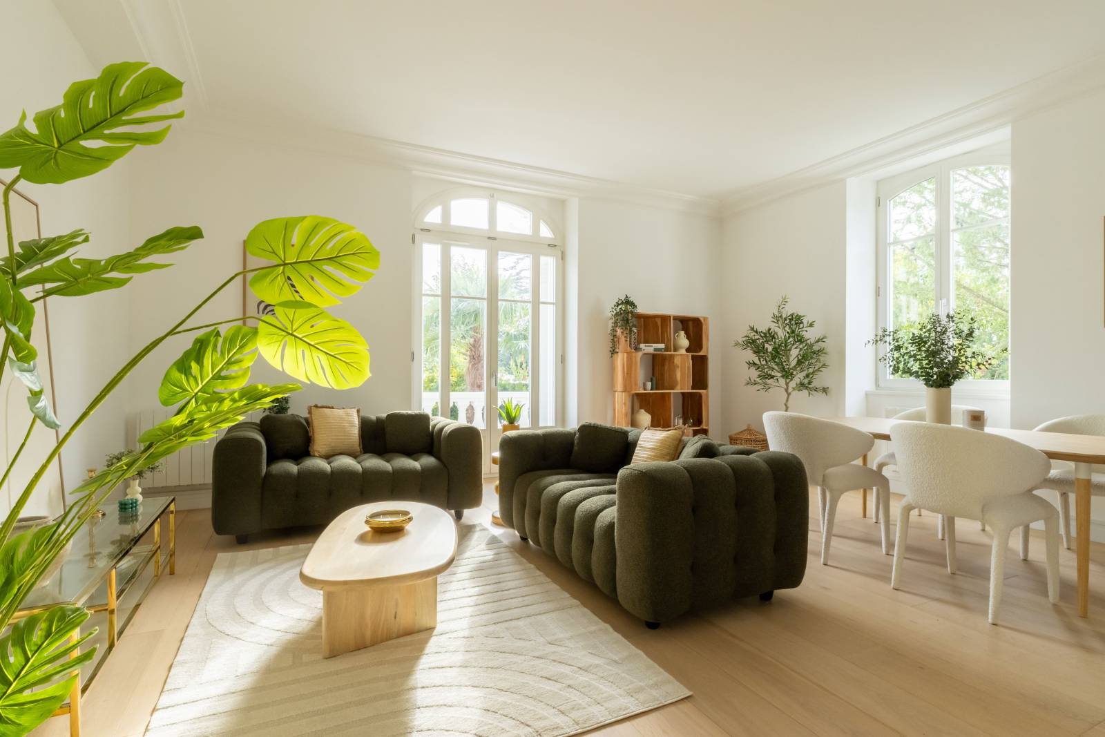 Aménagement de logement témoin pour promoteur immobilier à Bordeaux (33), Gironde