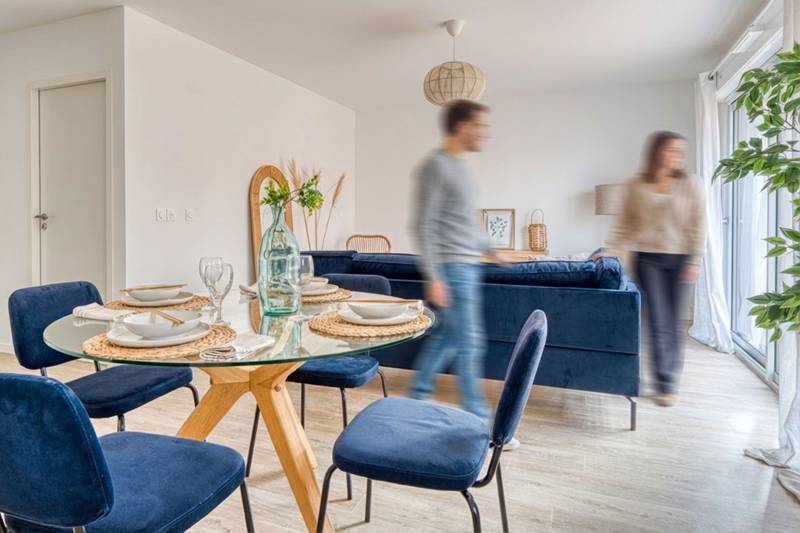 Aménagement logement témoin pour programmes immobiliers en France