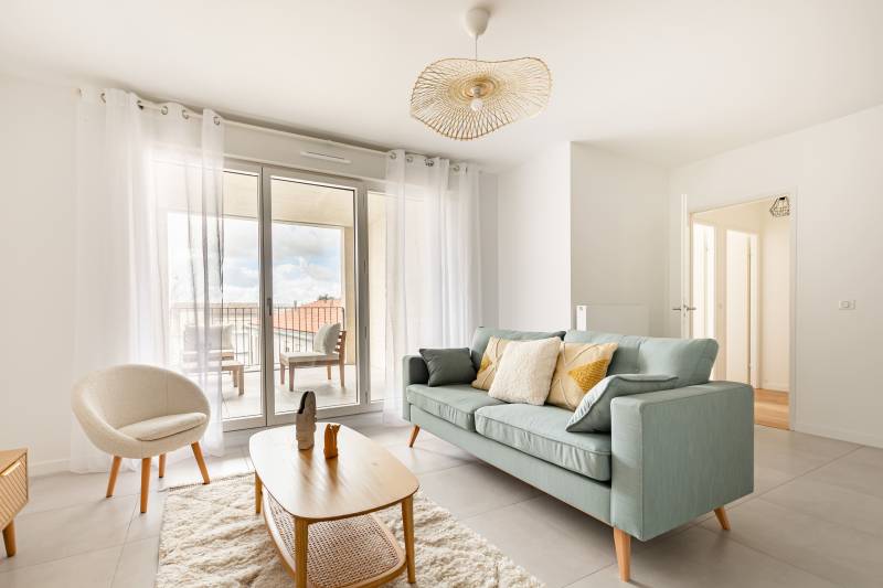 Aménagement T3 pour location longue durée Bordeaux
