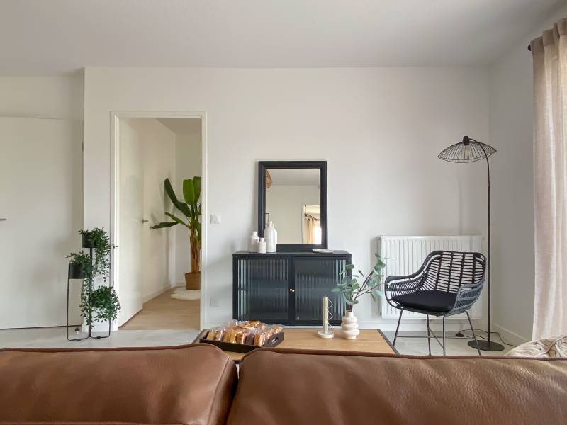 Aménagement de bureau de remise des clés pour livraisons de programmes immobiliers