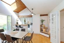 Home staging chaleureux pour maison à vendre à Bivier