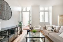 Valorisation appartement avec patio central Bordeaux