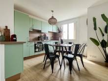 Location meublée au style rétro dans un appartement T4 à Annemasse