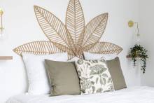 Décoration de chambre chaleureuse pour la location meublée