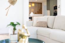 Décoration moderne et épurée pour location meublée