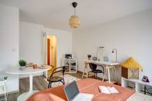 Aménagement de 2 appartements type studio pour la location meublée à Olivet