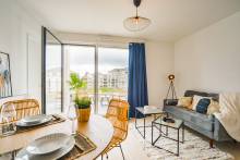 Aménagement d'un appartement témoin T3 pour la promotion immobilière à Saint-Cyr-sur-Loire